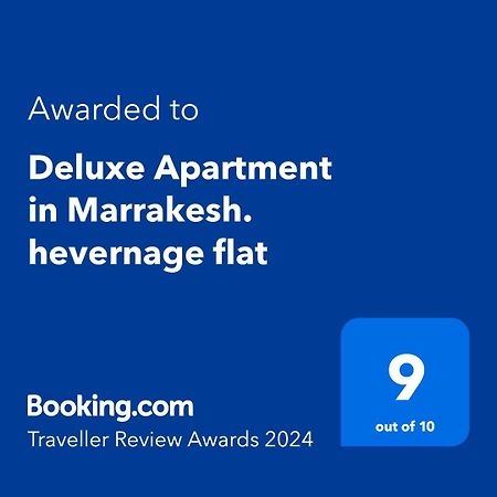 Deluxe Apartment In Marrakesh. Hevernage Flat Exteriér fotografie